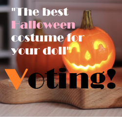"The best Halloween costume for your doll" - ​Voting!