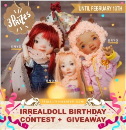 ​Giveaway To Celebrate Irrealdoll Birthday
