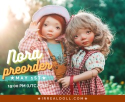​Curious Nora by Irrealdoll – Pre-order on May, 1st