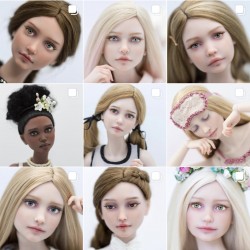9 Beautiful Young Maids by Tender Creation