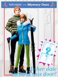 Ski Date Poppy Parker Mystery Date 2 Doll Gift Set