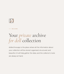 Doll Archive is now live